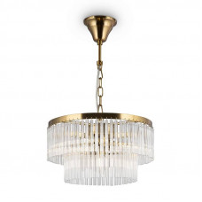 Подвесная люстра хрустальная Maytoni Colonne MOD093PL-04BS