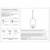 Подвесной светильник Kink Light Кенти 07631-1A,19
