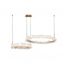 Подвесная хрустальная светодиодная люстра Kink Light  Лаура 08245,33P