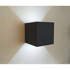 Светильник Куб черный w10*10 h10 Led 6W (4000K) IP65 (артикул:08585,19(4000K))