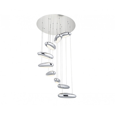 Подвесная светодиодная люстра  Kink Light  c пультом Эго 5620-9A