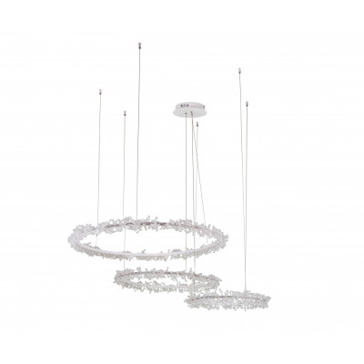 Подвесная хрустальная светодиодная люстра Kink Light  Лаура 08246,01P