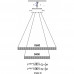 Подвесная светодиодная люстра Kink Light Cелена 07662,36