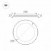 Встраиваемый светильник Arlight DL-300M-25W Warm3000 020510(1)