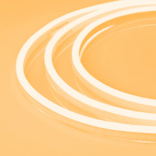 Гибкий неон ARL-NEON-1608PH-SIDE 24V Amber (arlight, 8 Вт/м, IP65)