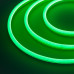 Гибкий неон GALAXY-1608-5000CFS-2835-100 12V Green (16x8mm, 12W, IP67) (arlight, 12 Вт/м, IP67)