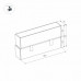 Светильник MAG-LASER-FOLD-45-S480-18W Warm3000 (WH, 15 deg, 24V) (arlight, IP20 Металл, 3 года)
