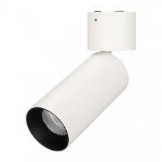 Накладной спот Arlight  SP-POLO-SURFACE-FLAP-R65-8W Day 4000 WH-BK, 40 deg 027527