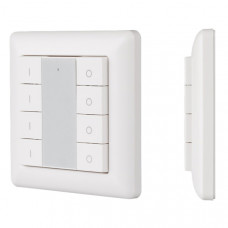 Панель Knob SR-2853K8-RF-UP White (3V, DIM, 4 зоны) (arlight, IP20 Пластик, 3 года)