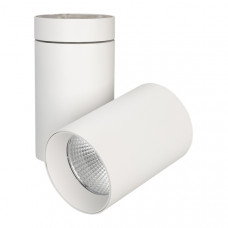 Спот Arlight SP-POLO-SURFACE-TURN-R85-15W Day4000 (WH-WH, 40 deg) (IP20 Металл)