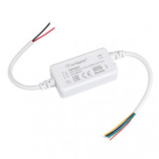 Диммер ARL-SIRIUS-TUYA-RGBW-SUF Slim (12-24V, 4x1.5A, 2.4G) (Arlight, IP20 Пластик, 3 года)