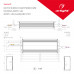 Блок питания ARPV-UH24400-PFC (24V, 16.7A, 400W) (Arlight, IP67 Металл, 7 лет)