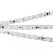Светодиодная лента SPI-5000PGS-5060-30 12V Cx3 RGB (12mm, 7.2W/m, IP67) (Arlight, Закрытый, IP67)