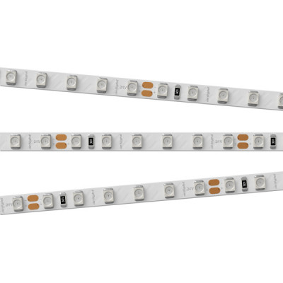 Светодиодная лента RT 2-5000 24V Blue 5mm 2x (3528, 600 LED, LUX) (arlight, 9.6 Вт/м, IP20)
