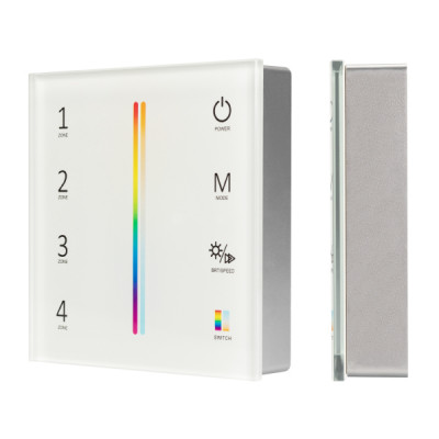 Панель Sens SMART-P55-MULTI White (3V, 4 зоны, 2.4G) (arlight, IP20 Пластик, 5 лет)