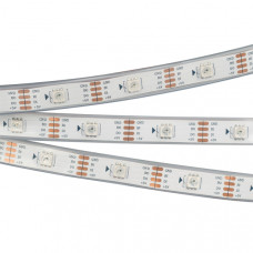 Светодиодная лента SPI-5000P-RAM 5V RGB (5060, 150 LED x1, 2813) (arlight, Закрытый, IP66)
