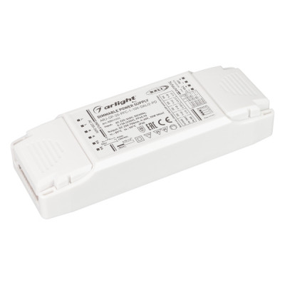 Блок питания ARJ-SP-20-PFC-1-10V-DALI2-PD (20W, 250-700mA) (Arlight, IP20 Пластик, 5 лет)