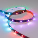 Светодиодная лента SPI-5000-5060-30 12V Cx3 RGB-Auto (Black 10mm, 6.5W/m, IP20) (arlight, Открытый, IP20)
