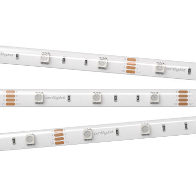 Светодиодная лента герметичная RTW-SE-B30-10mm 12V RGB (7.2 W/m, IP65, 5060, 5m) (arlight, -)