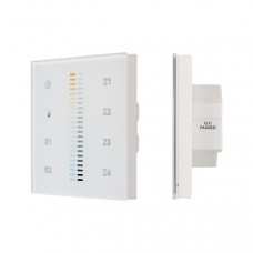Панель Sens SR-2830B-AC-RF-IN White (220V,MIX+DIM,4зоны) (arlight, IP20 Пластик, 3 года)