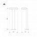 Светильник LGD-TENT-BOLL-H500-9W Warm3000 (GR, 110 deg, 230V) (Arlight, IP65 Металл, 3 года)