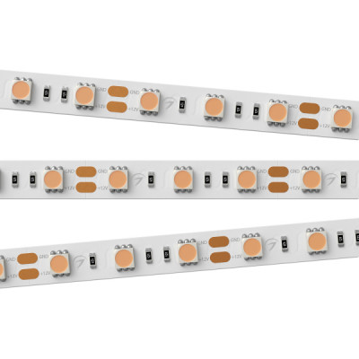 Светодиодная лента RT 2-5000 12V Pink 2X (5060, 300 LED, LUX) (arlight, 14.4 Вт/м, IP20)