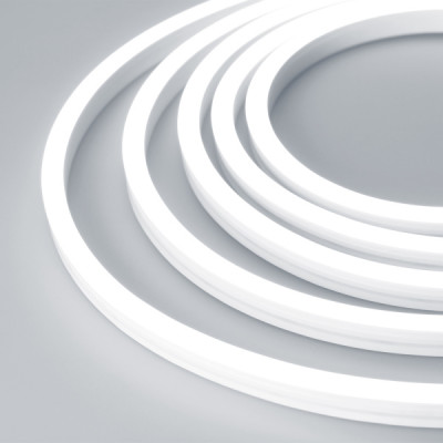 Гибкий неон ARL-MOONLIGHT-1712-SIDE 24V White (arlight, 9.6 Вт/м, IP67)