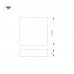 Накладной светильник Arlight SP-QUADRO-S600x600-60W Warm3000 034805
