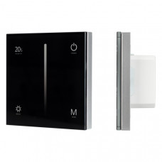 Панель SMART-P35-DIM-IN Black (230V, 0-10V, Sens, 2.4G) (arlight, IP20 Пластик, 5 лет)