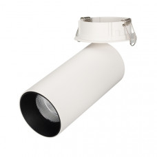 Встраиваемый спот Arlight SP-POLO-BUILT-R65-8W Warm 3000 WH-BK, 40 deg 027255