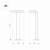 Светильник LGD-TENT-BOLL-H900-9W Warm3000 (GR, 110 deg, 230V) (Arlight, IP65 Металл, 3 года)