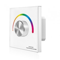 Панель SMART-P8-RGB-G-IN White (12-24V, 3x4A, Rotary, 2.4G) (Arlight, IP20 Пластик, 5 лет)