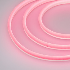 Гибкий неон GALAXY-1608-5000CFS-2835-100 12V Pink (16x8mm, 12W, IP67) (arlight, 12 Вт/м, IP67)
