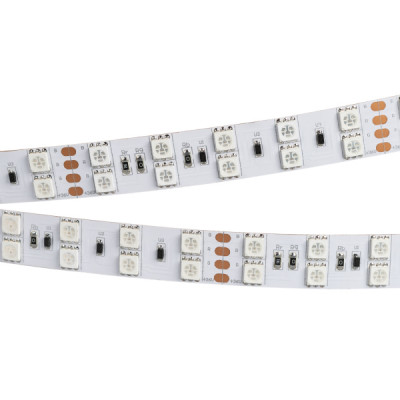 Светодиодная лента RT 2-5000 36V RGB 2X2 (5060, 600 LED, LUX) (arlight, 26 Вт/м, IP20)