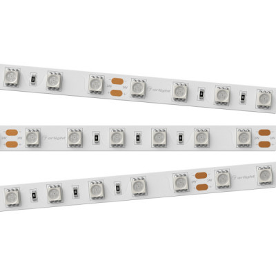 Светодиодная лента RT 2-5000 24V Orange 2x (5060, 300 LED, LUX) (arlight, 14.4 Вт/м, IP20)