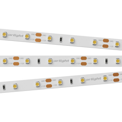 Светодиодная лента RT 2-5000 12V Warm2700 (3528, 300 LED, LUX) (arlight, 4.8 Вт/м, IP20)