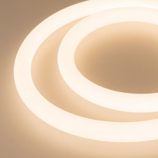 Гибкий неон MOONLIGHT-5000S-ROUND-2835-336-24V Warm (25х25mm, 14.4W, IP65) (arlight, 14.4 Вт/м, IP65)