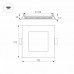 Встраиваемый светильник Arlight DL-192x192M-18W White 021917