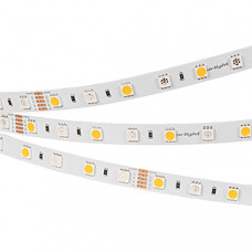 Светодиодная лента RTW-SE-B60-10mm 24V RGBW-Day (14.4 W/m, IP65, 5060, 5m) (arlight, Открытый)
