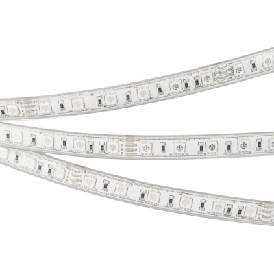 Светодиодная лента герметичная RTW-PU-B60-12.5mm 24V RGB (14.4 W/m, IP68, 5060, 5m) (arlight, -)