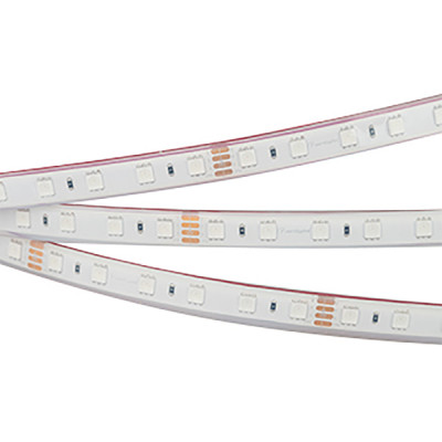 Светодиодная лента герметичная RTW-PFS-B60-13mm 24V RGB (14.4 W/m, IP68, 5060, 5m) (arlight, -)