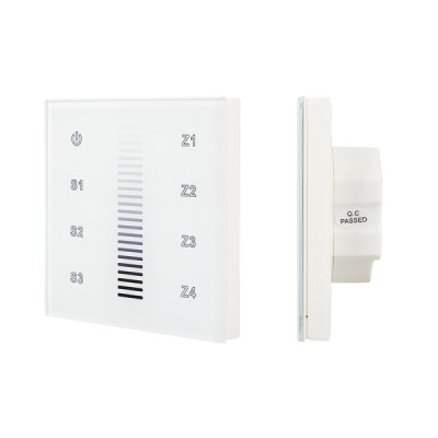 Панель Sens SR-2830A-RF-IN White (220V,DIM,4 зоны) (arlight, IP20 Пластик, 3 года)