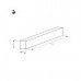 Трек MAG-TRACK-4563-1500 (WH) (Arlight, IP20 Металл, 3 года)