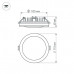 Встраиваемый светодиодный светильник Arlight LTD-115SOL-15W  020710