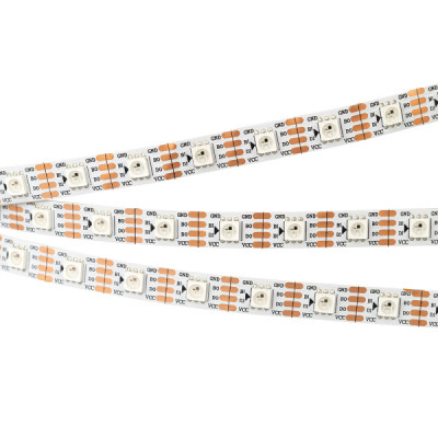 Светодиодная лента SPI-5000-RAM-5060-60 12V Cx1 RGB-Auto (10mm, 8W/m, IP20) (arlight, Открытый, IP20)