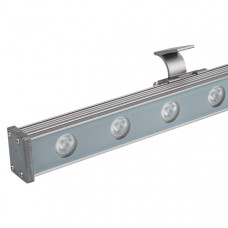 Светодиодный прожектор AR-LINE-1000S-18W-24V RGB (Grey, 30 deg, DMX512) (Arlight, Закрытый)