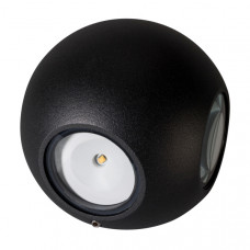 Светильник LGD-Wall-Orb-4B-8W Warm White (Arlight, IP54 Металл, 3 года)