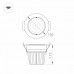 Встраиваемый светодиодный светильник Arlight LTD-140WH 25W Warm White 016586