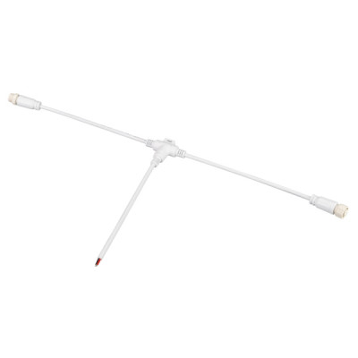 Коннектор питания ARL-MOONLIGHT-SPI/DMX-CON-POWER-T-MID-WIRE-WH (arlight, IP67 Пластик, 3 года)