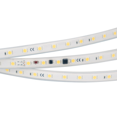 Светодиодная лента ARL-10000PGS-220V White6000 13mm (5060, 54 LED/m, M-F Link) (arlight, 8 Вт/м, IP67)